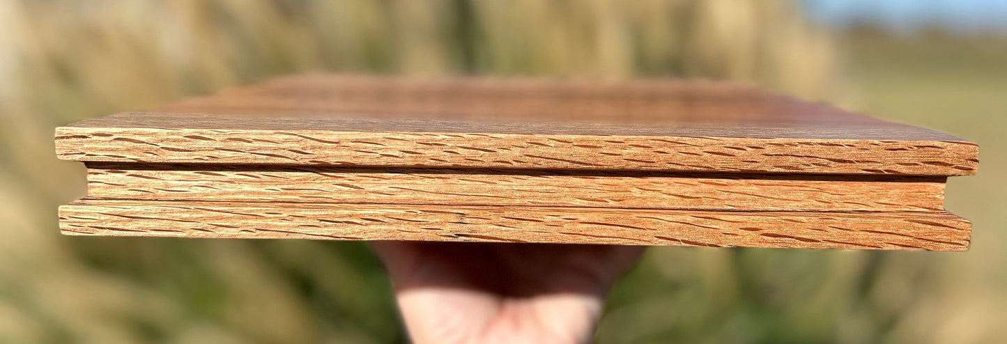 Quilters Block Clapper- Large-Handcrafted from Oak Wood