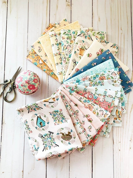 Poppie Cotton Garden Party 21-piece Fat Quarter Bundle