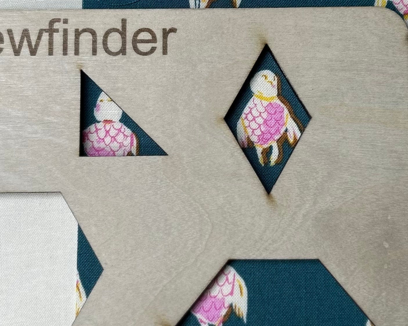 Fussy Cut Viewfinder-1"-English Paper Piecing-Quilting