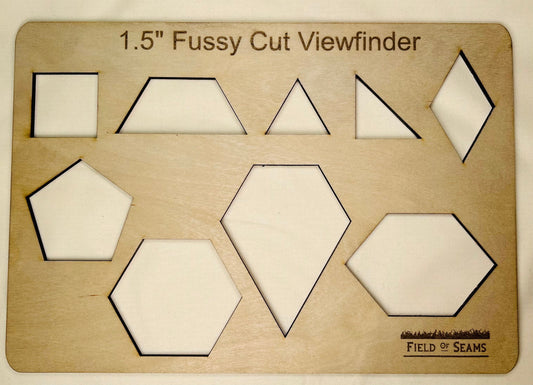 Fussy Cut Viewfinder-1.5"-English Paper Piecing-Quilting